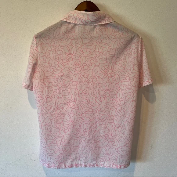 Vintage Russ Floral Botanical Button Front Short Sleeve Lightweight Blouse - Picture 6 of 6